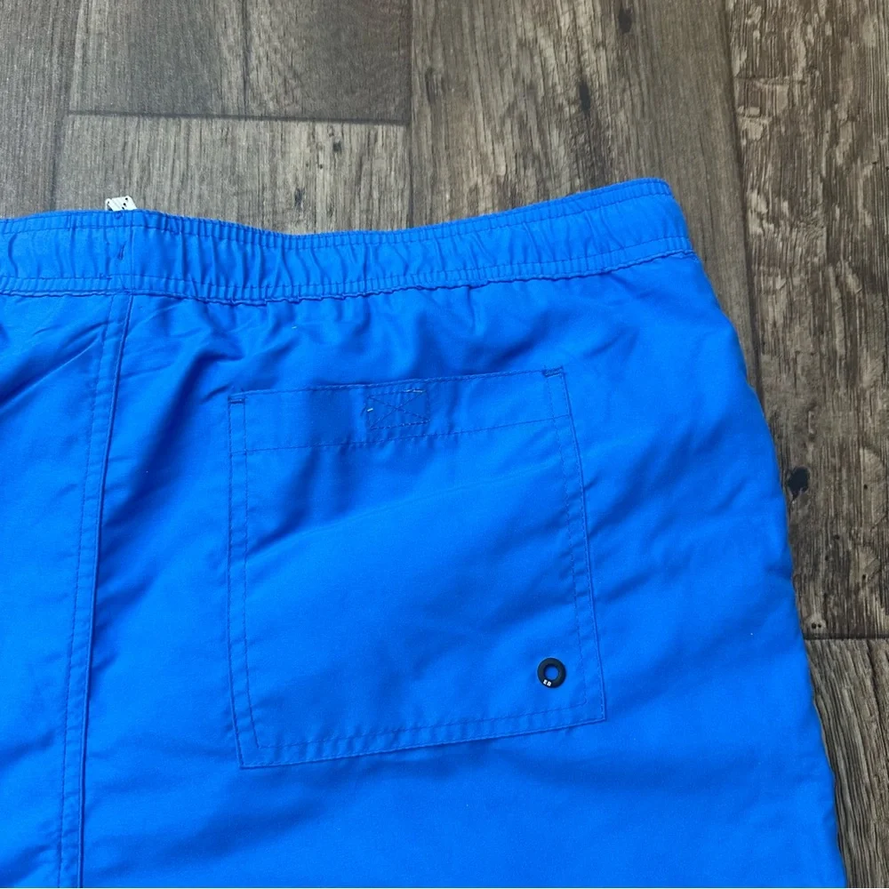 Eddie Bauer Swim Beach Elastic Waist Shorts Trunk Men’s Size XL Blue